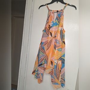 Ashley Stewart Multicolor Halter Top